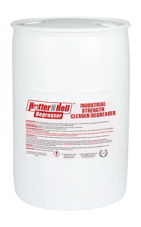 55 gallon hotter n hell degreaser poly min